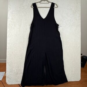 Treasure‎ & Bond NWT Sleeveless Jumpsuit Wide Leg Sleeveless V Neck Size M Linen